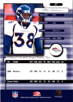2001 Donruss Elite Mike Anderson #27