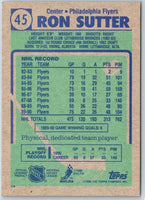 1990 Topps Ron Sutter #45