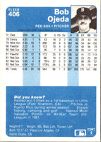 1984 Fleer Bob Ojeda #406