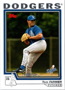 2004 Topps Traded & Rookies Tom Farmer