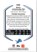 2011 Topps Prime Platinum Mikel Leshoure