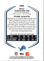 2011 Topps Prime Platinum Mikel Leshoure #146