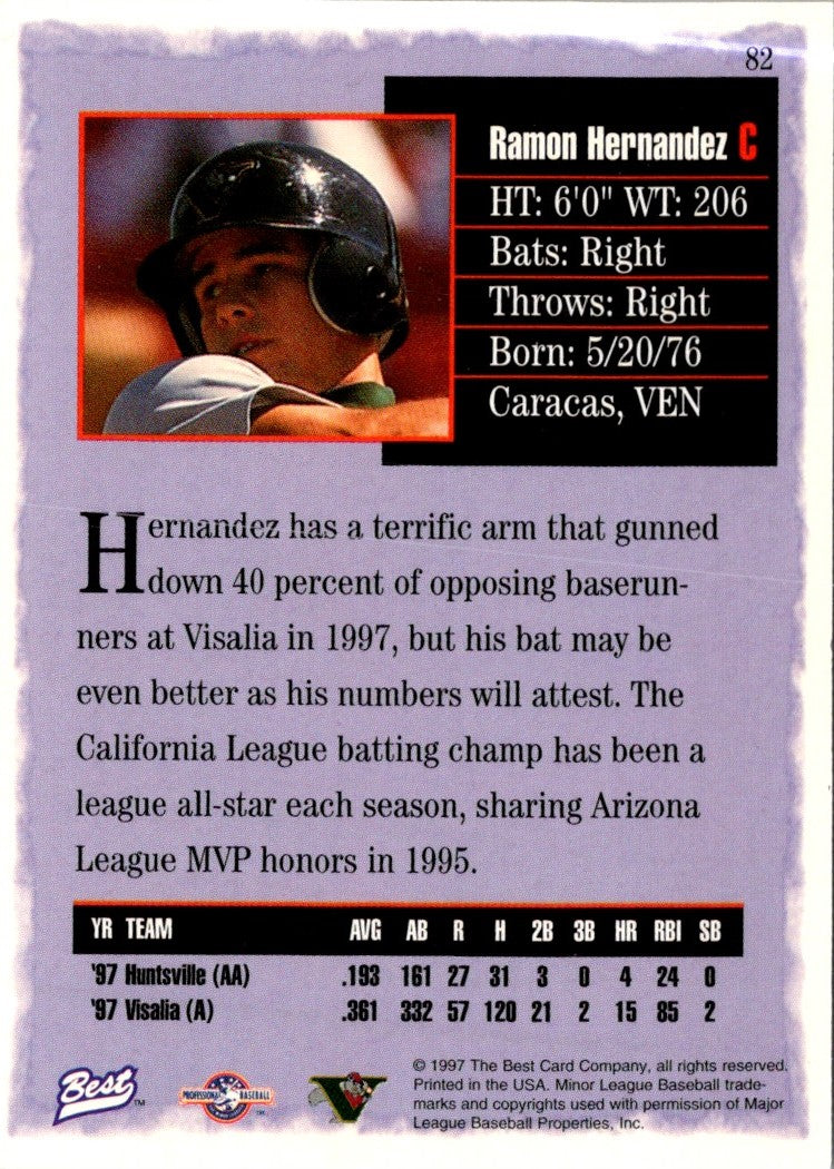 1997 Best Ramon Hernandez