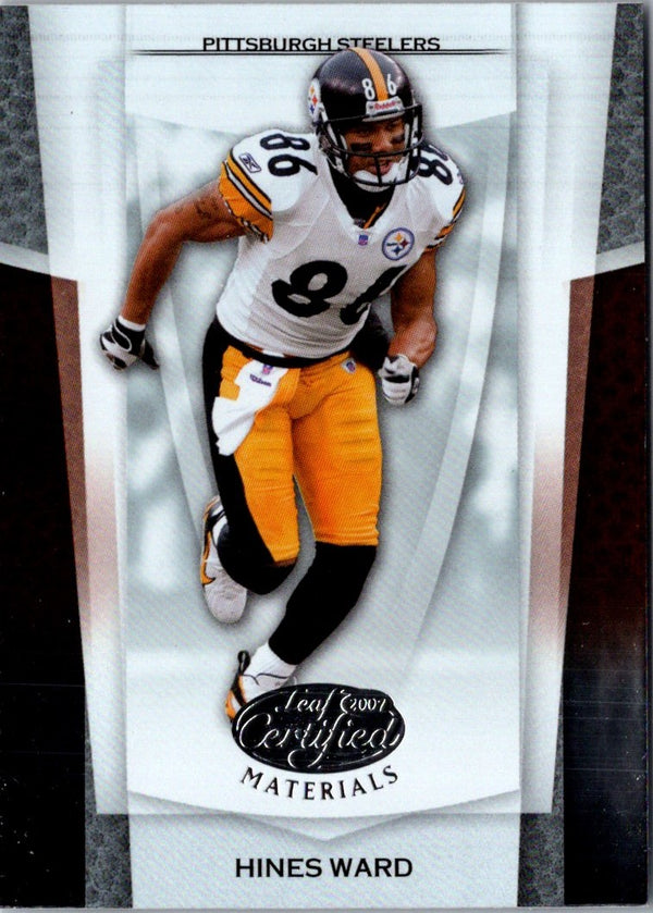 2007 Leaf Certified Materials Hines Ward #111