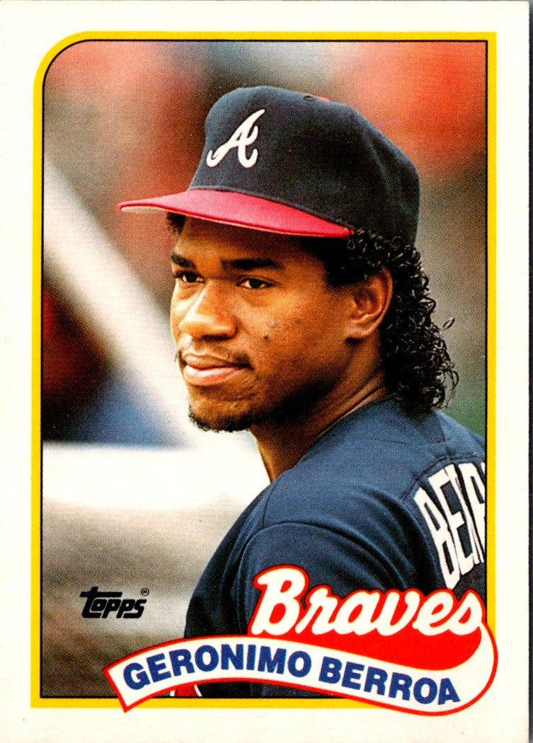 1989 Topps Geronimo Berroa