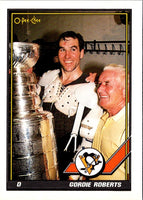 1991 O-Pee-Chee Gordie Roberts #494