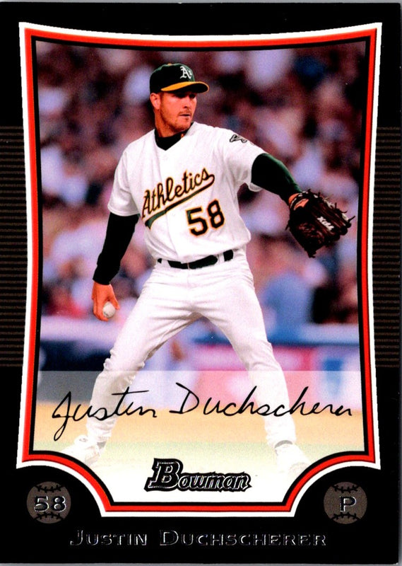 2009 Bowman Justin Duchscherer #83