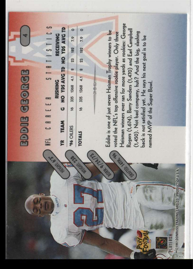 1997 Donruss Eddie George