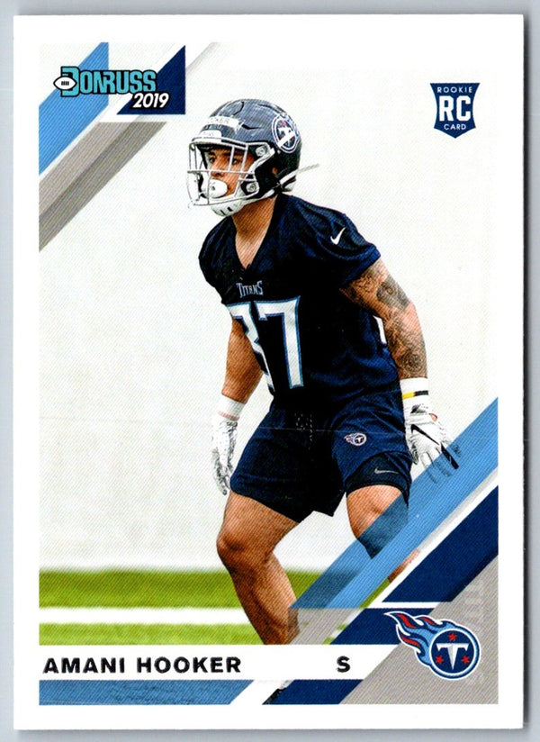 2019 Donruss Amani Hooker #290 Rookie