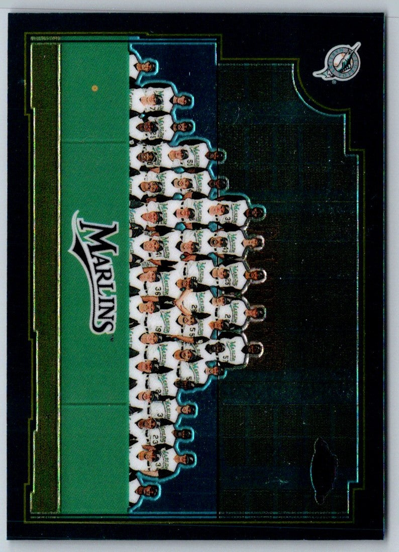 2001 Topps Chrome Florida Marlins