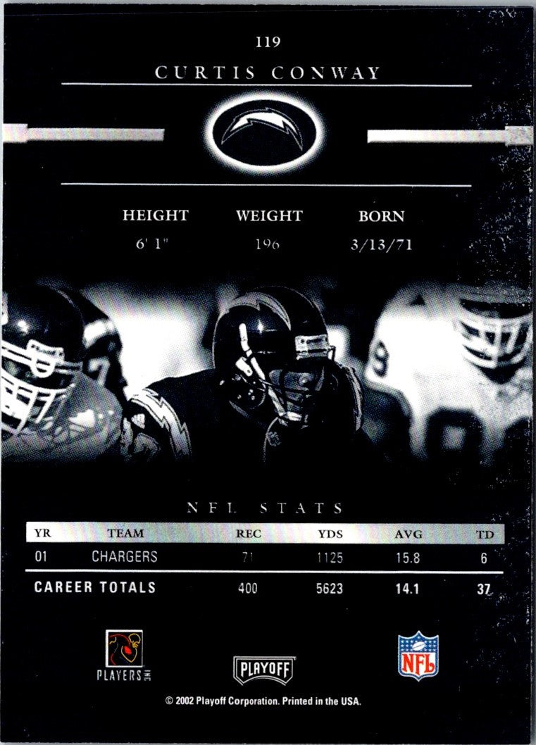 2002 Playoff Prestige Curtis Conway