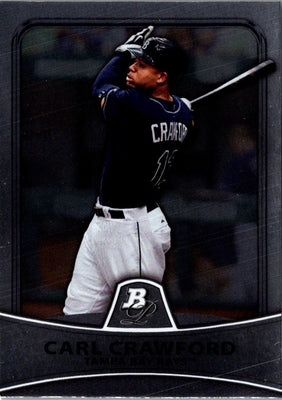 2010 Bowman Platinum Carl Crawford #76