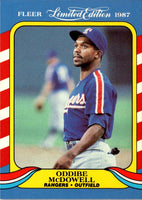 1987 Fleer Limited Edition Oddibe McDowell #27