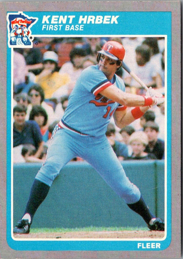 1985 Fleer Kent Hrbek #281