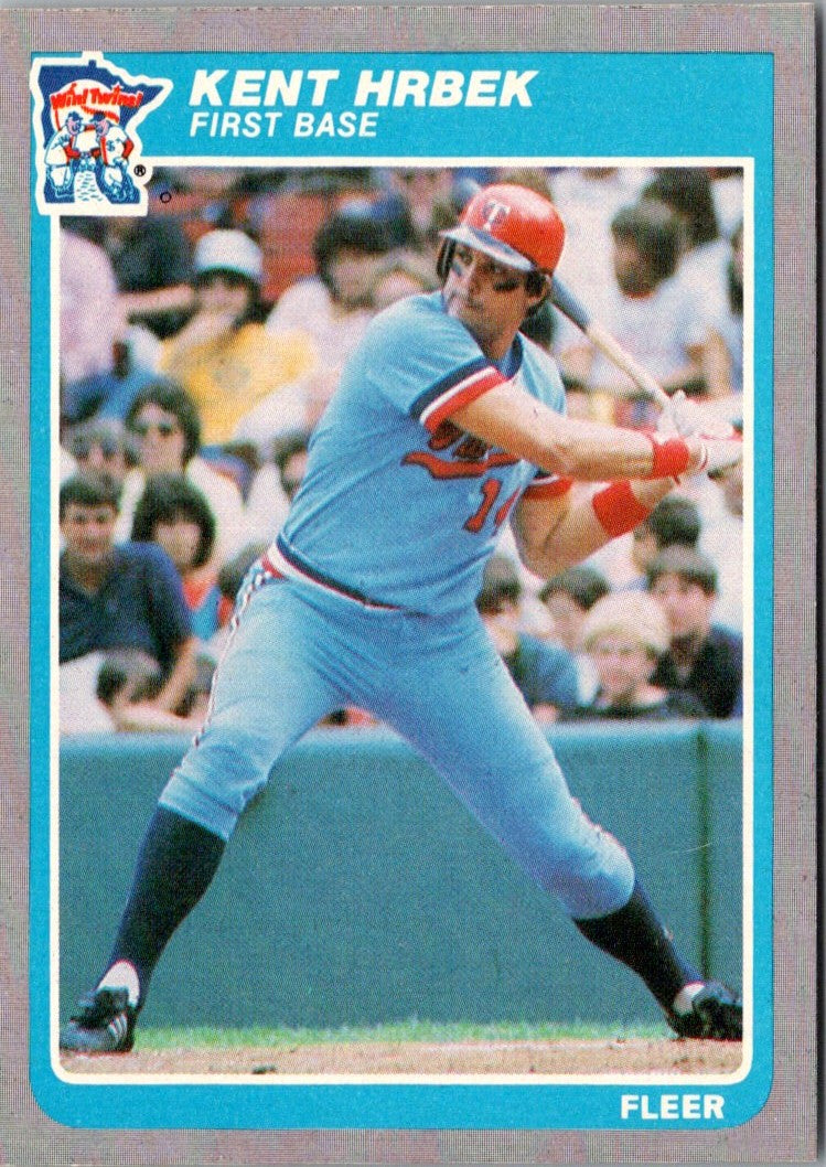 1985 Fleer Kent Hrbek