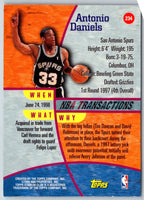 1998 Stadium Club Antonio Daniels #234