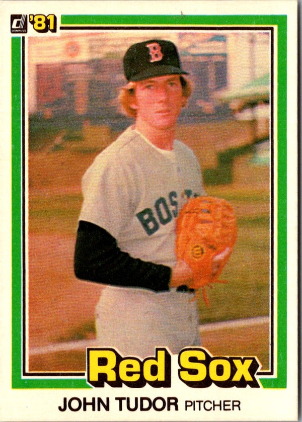 1981 Donruss John Tudor #457A Rookie