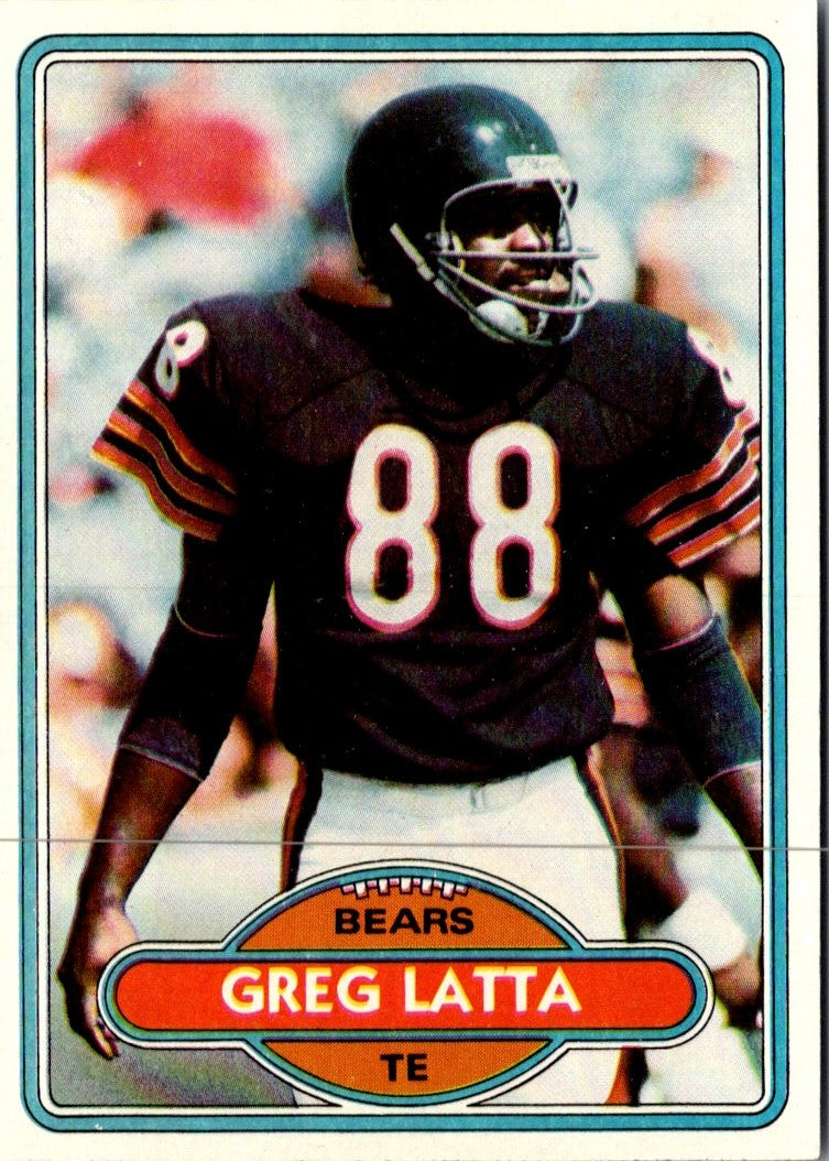1980 Topps Greg Latta
