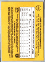 1986 Donruss James Franklin #605