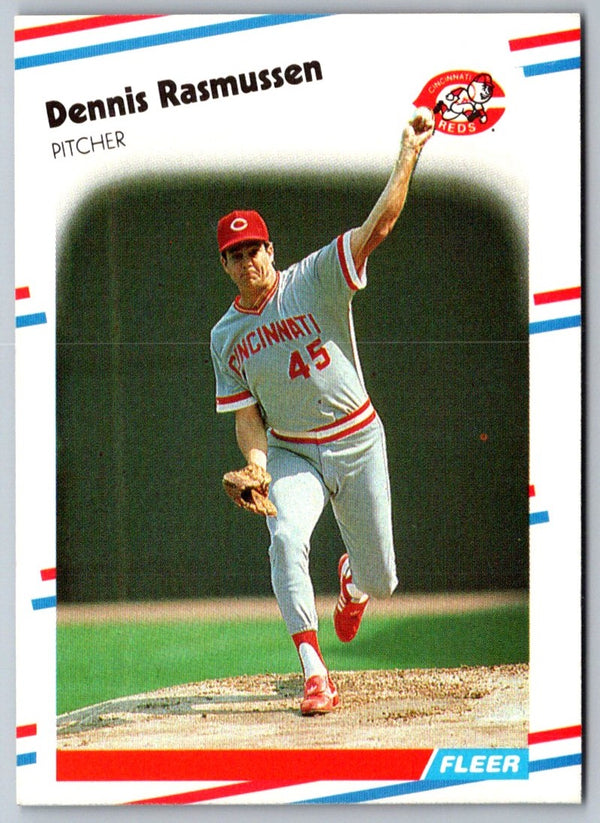 1988 Fleer Dennis Rasmussen #246