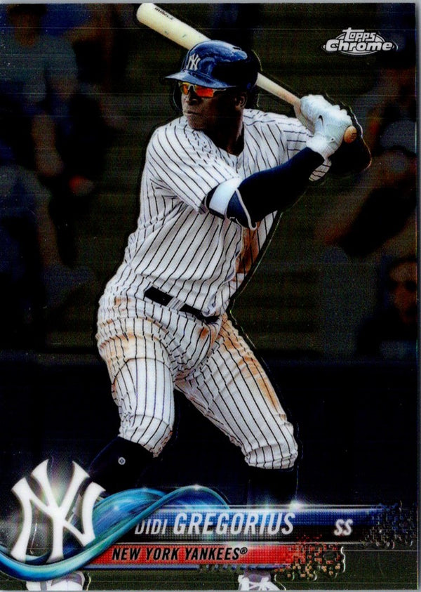 2018 Topps Chrome Didi Gregorius #6