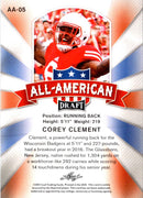2017 Leaf Draft All-American Corey Clement