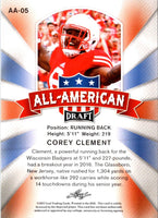 2017 Leaf Draft All-American Corey Clement #AA-05