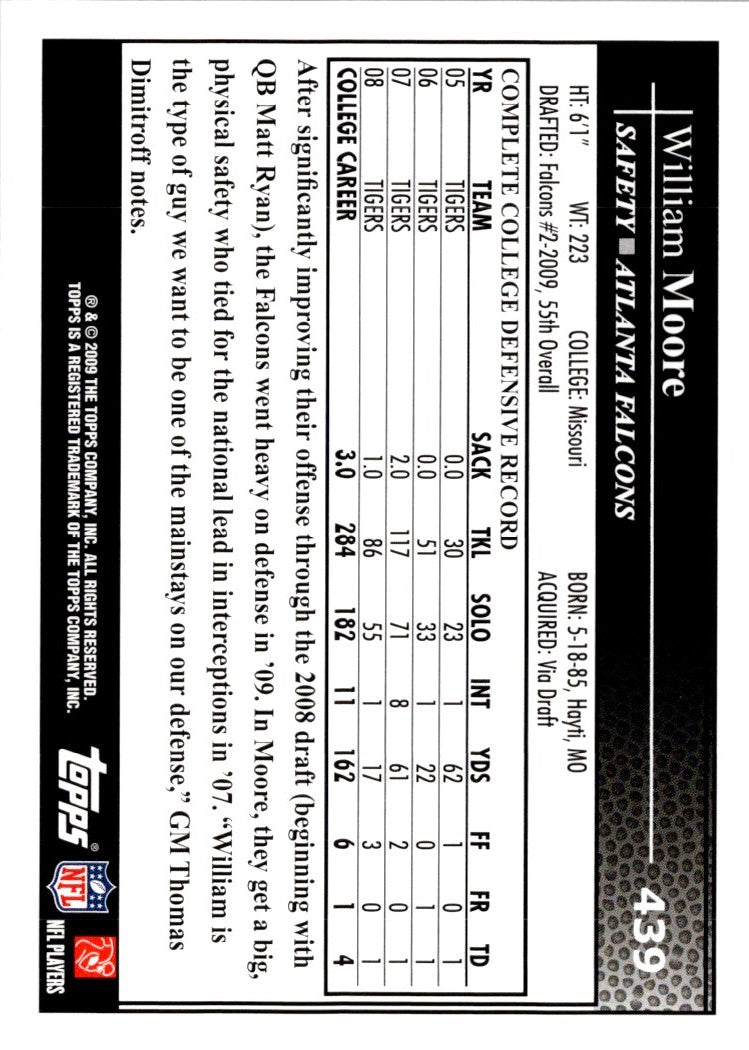 2009 Topps William Moore