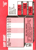 1989 Fleer Gary Grant #70 Rookie