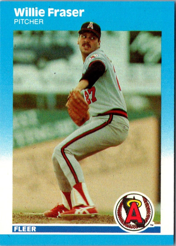 1987 Fleer Update Glossy Willie Fraser #U-33