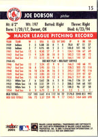 2001 Fleer Boston Red Sox 100th Anniversary Joe Dobson #15