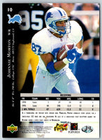 1996 Upper Deck Silver Johnnie Morton #10