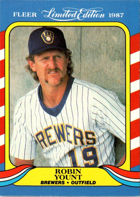 1987 Fleer Limited Edition Robin Yount #44