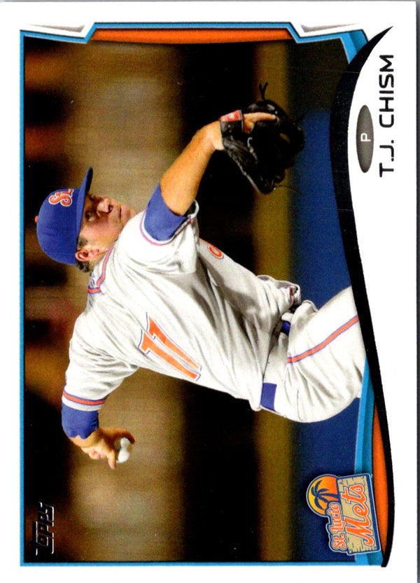 2014 Topps Pro Debut T.J. Chism #18