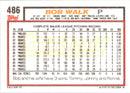 1992 Topps Bob Walk
