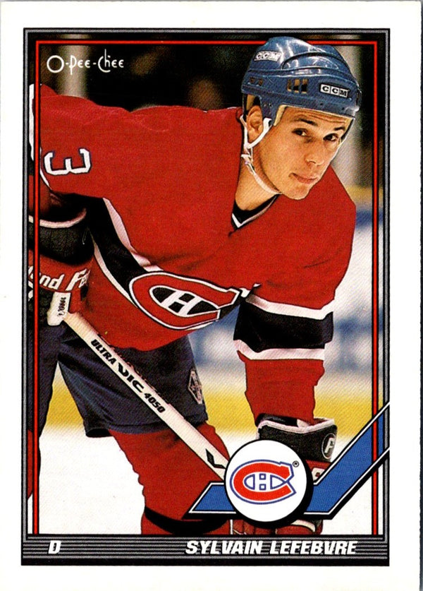 1991 O-Pee-Chee Sylvain Lefebvre #489