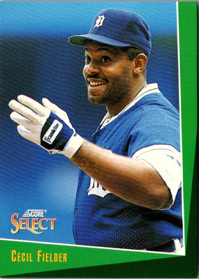 1993 Select Cecil Fielder #20