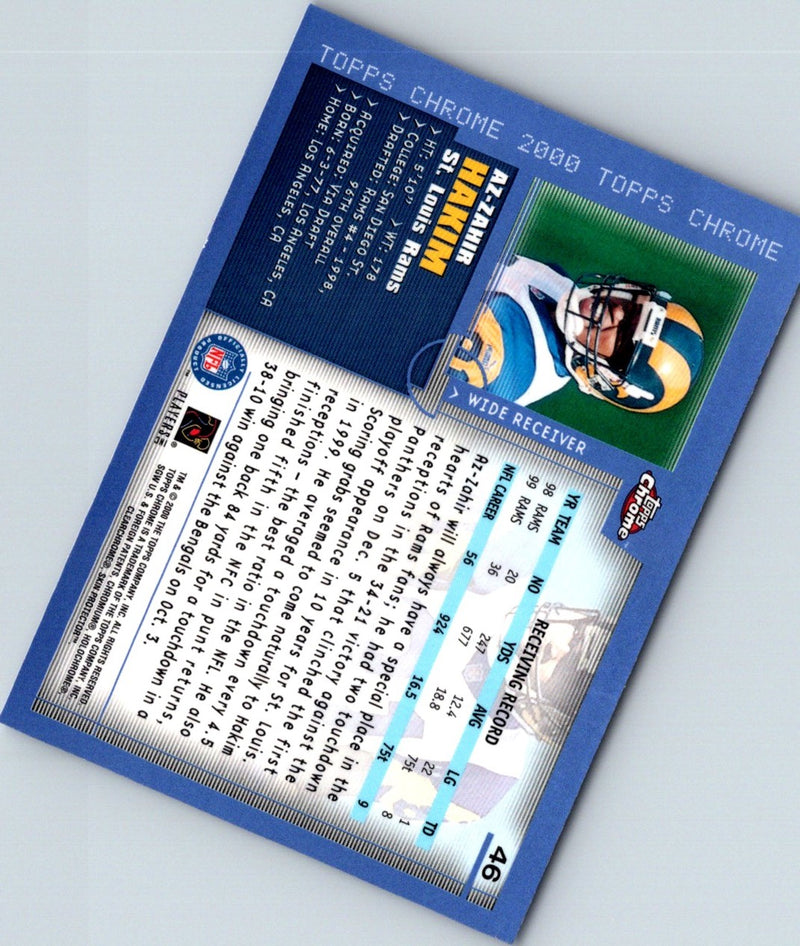 2000 Topps Chrome Az-Zahir Hakim