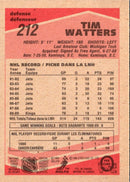 1989 O-Pee-Chee Tim Watters
