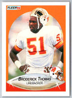 1990 Fleer Broderick Thomas #357