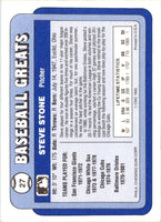 1990 Swell Baseball Greats Steve Stone #27