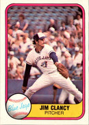 1981 Fleer Jim Clancy