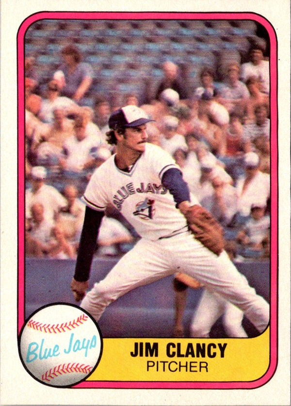 1981 Fleer Jim Clancy #412