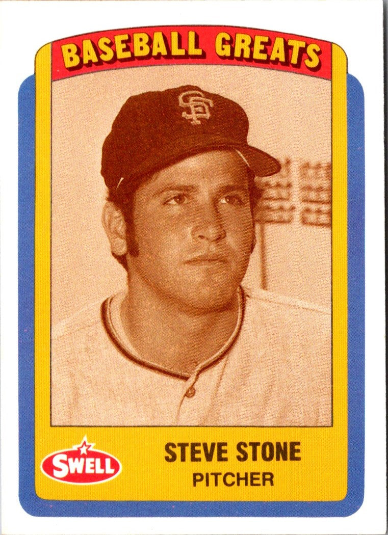 1990 Swell Baseball Greats Steve Stone