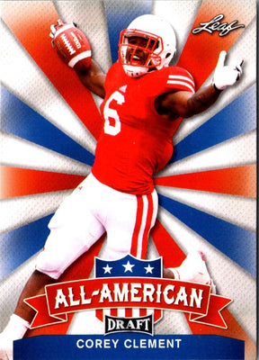 2017 Leaf Draft All-American Corey Clement #AA-05