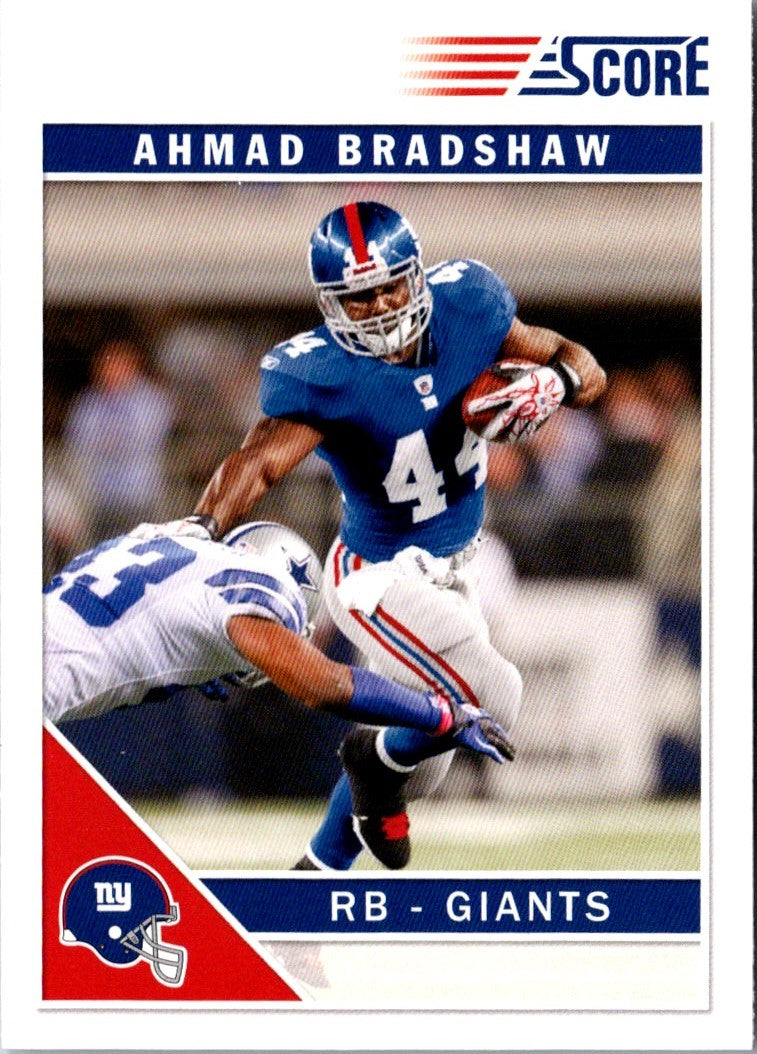 2011 Score Ahmad Bradshaw