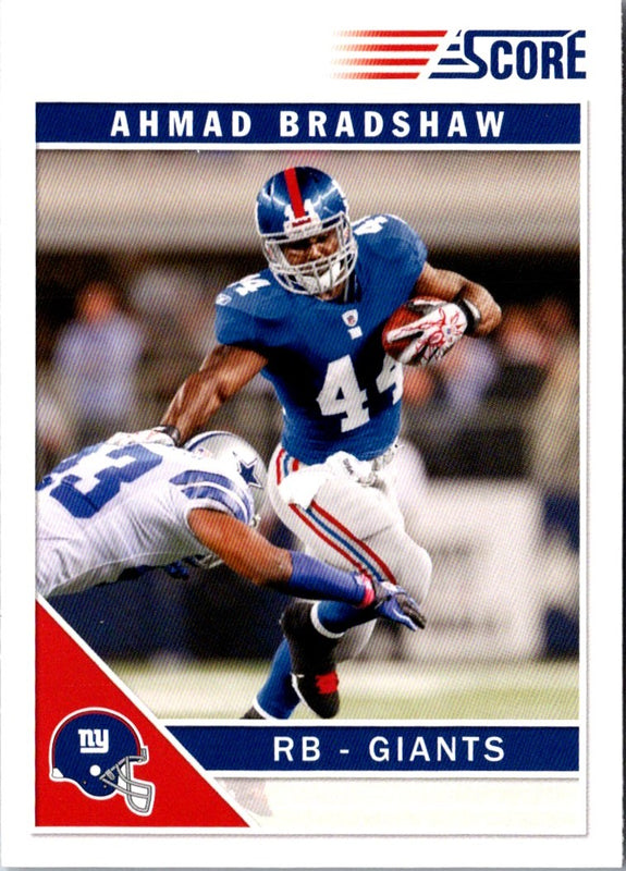 2011 Score Ahmad Bradshaw #188