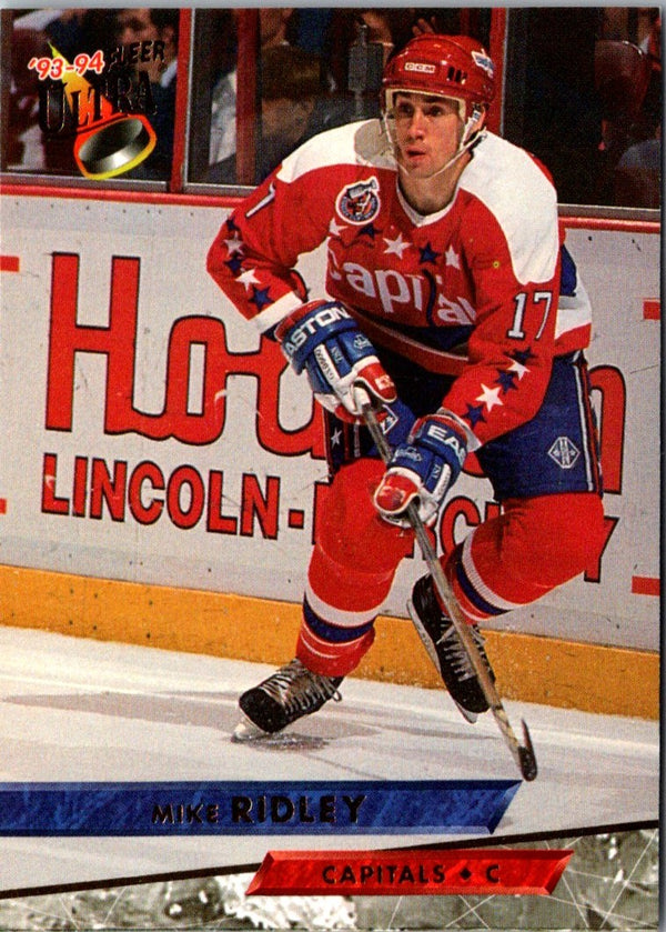 1993 Ultra Mike Ridley #148