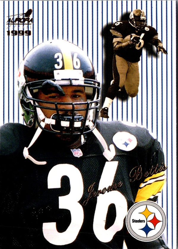 1999 Pacific Aurora Pinstripes Jerome Bettis #113