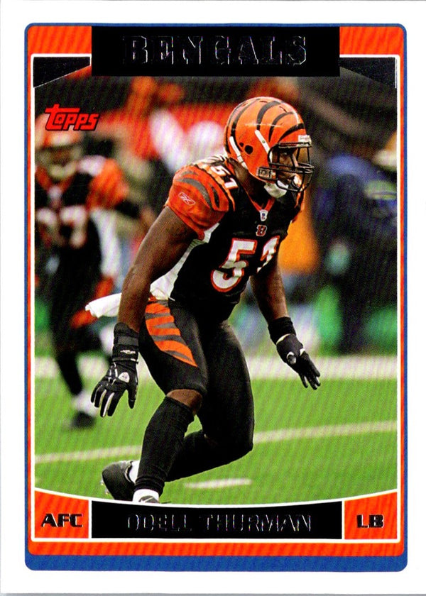 2006 Topps Odell Thurman #31